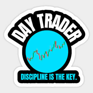 Day Trader Discipline Sticker